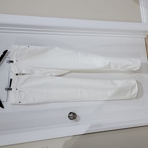 New 7 For All Mankind Size 38 Slimmy, White Jeans
